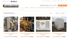 Desktop Screenshot of powergenenterprises.com